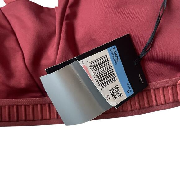 Nike Women's Mauve Infinity Adjustable Sports Bra Size Small Athletic Gym Wear M - Picture 4 of 4
